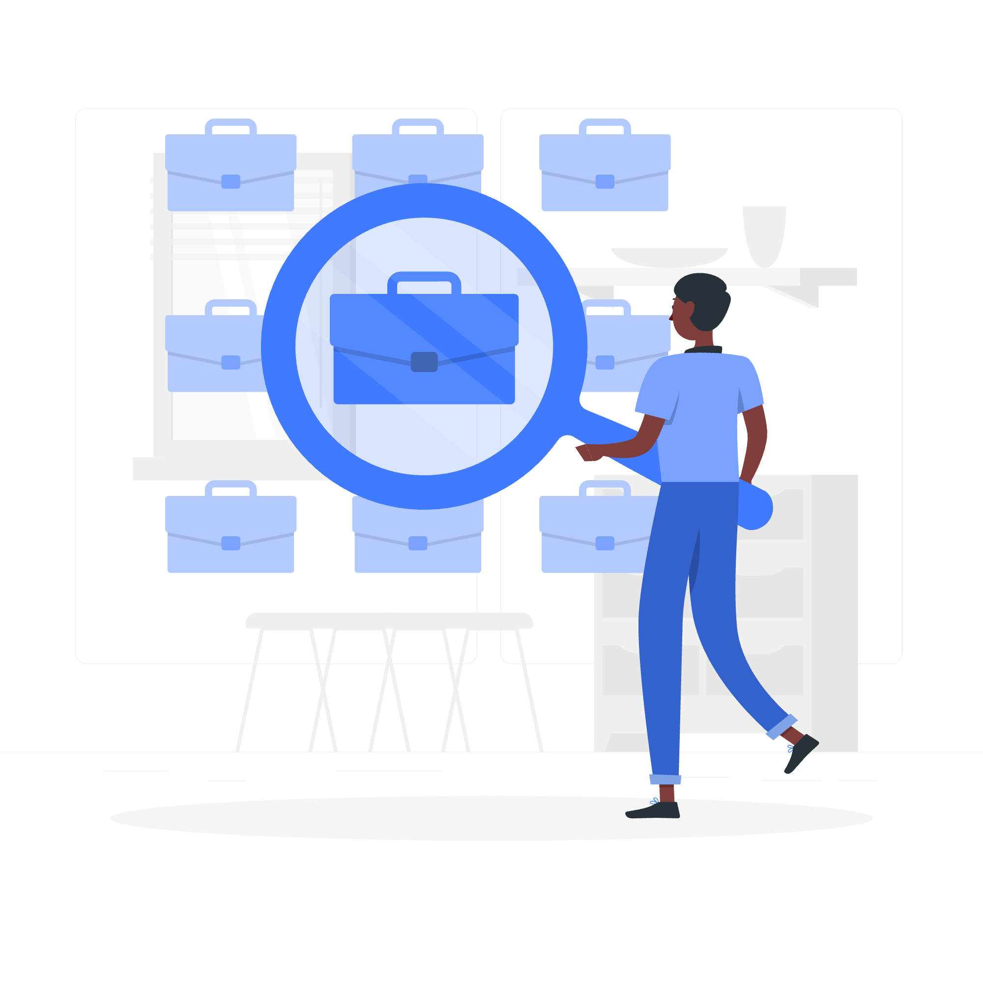 Job Search Illustration